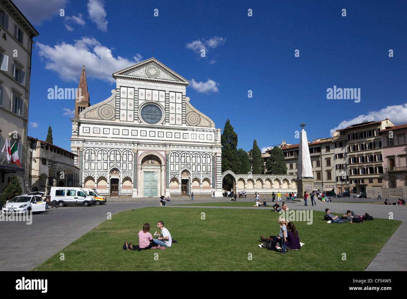 Basilica di Santa Maria Novella, Florenz, Toskana, Italien, Europa Stockfoto