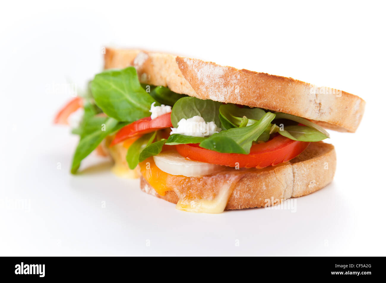 lecker Lamm-sandwich Stockfoto