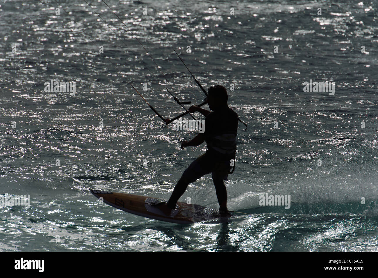 Surfer am Strand von Ponta Preta, Sal, Kap Verde Inseln, Afrika Stockfoto