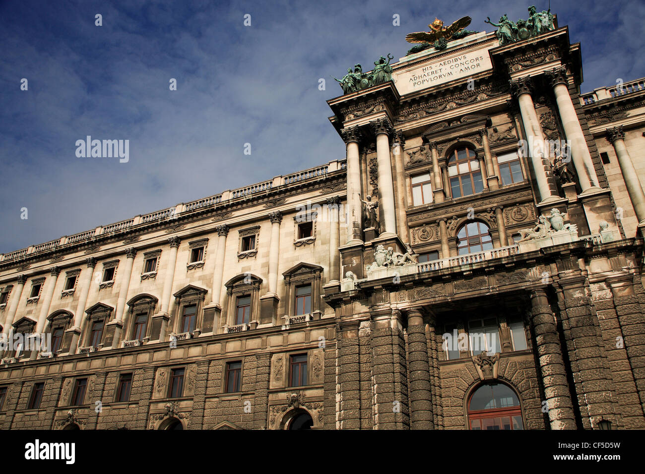 Österreich, Wien, Ansicht der Hofburg Stockfoto