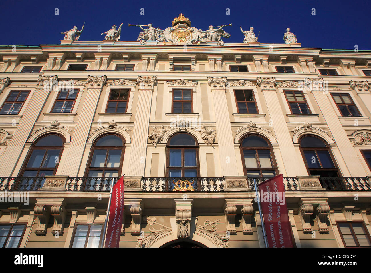 Österreich, Wien, Ansicht der Hofburg Stockfoto