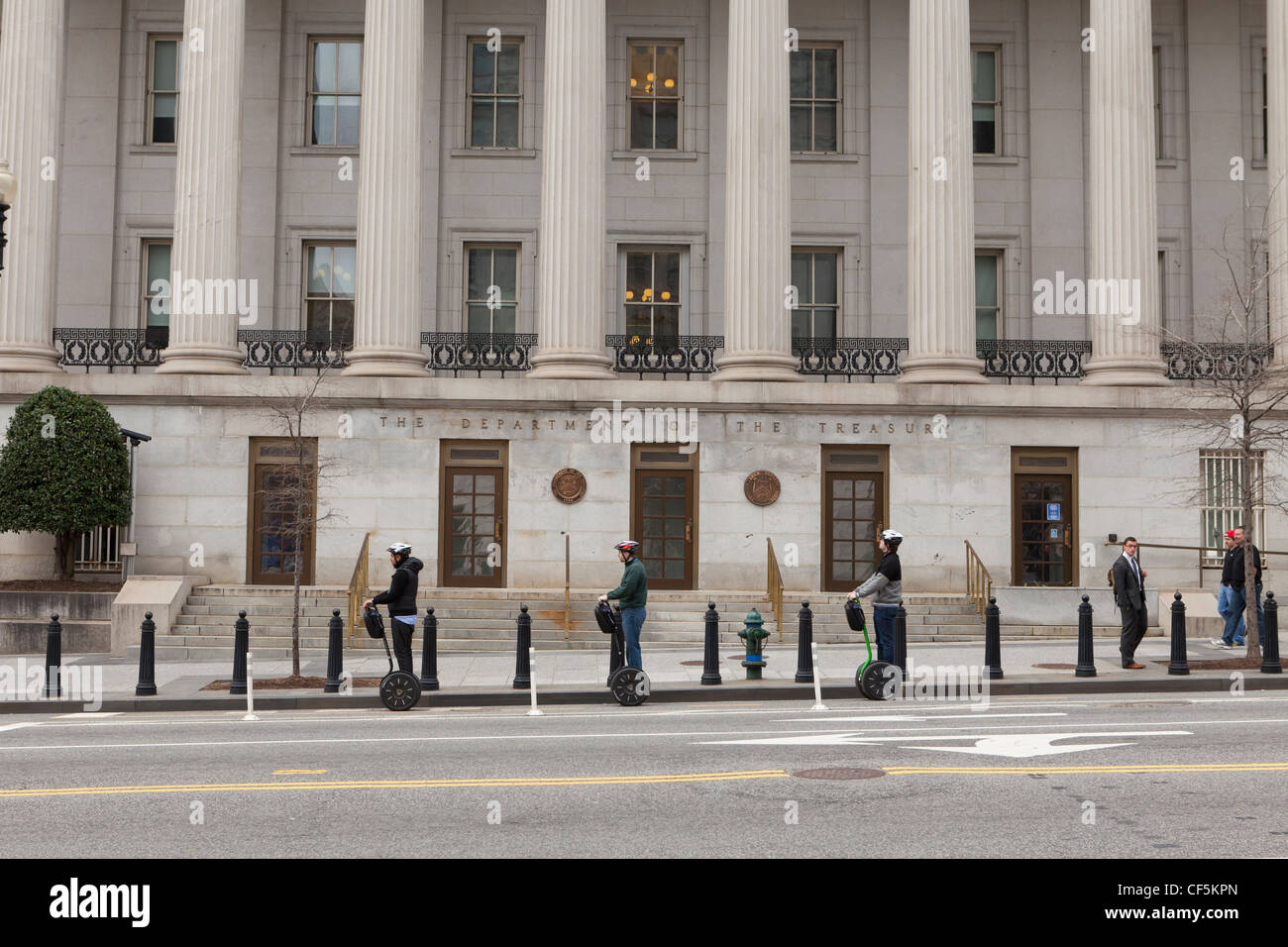 U.S. Department of the Treasury - Washington, DC USA Stockfoto