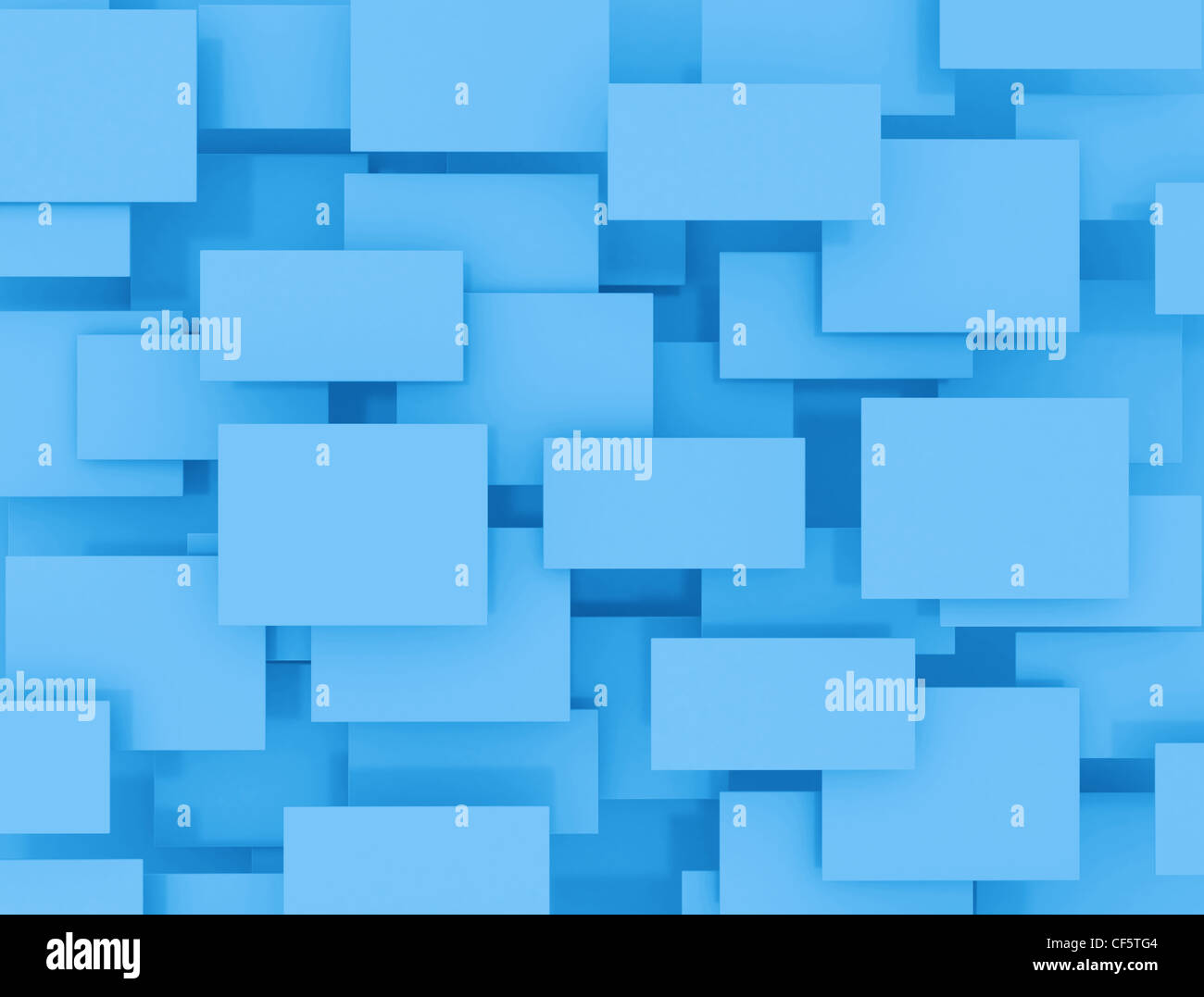 Blaues Quadrat Design Textur Hintergrund Stockfoto