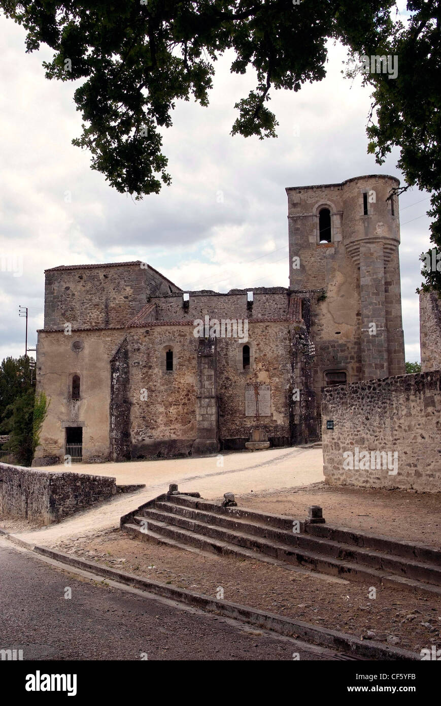 Frankreich Limousin Oradour-Sur-Glane am 10. Juni 1944, zerstört bei 642 seiner Bewohner, wurden von der Waffen-SS massakriert Stockfoto