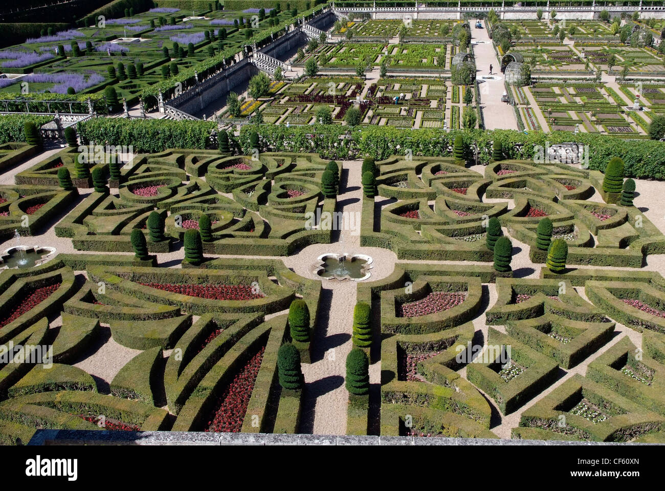 Villandry garten Fotos und Bildmaterial in hoher Auflösung Alamy