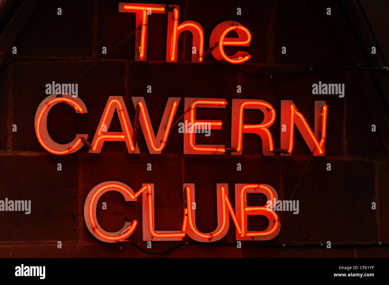 Der Cavern Club Liverpool, England. Stockfoto