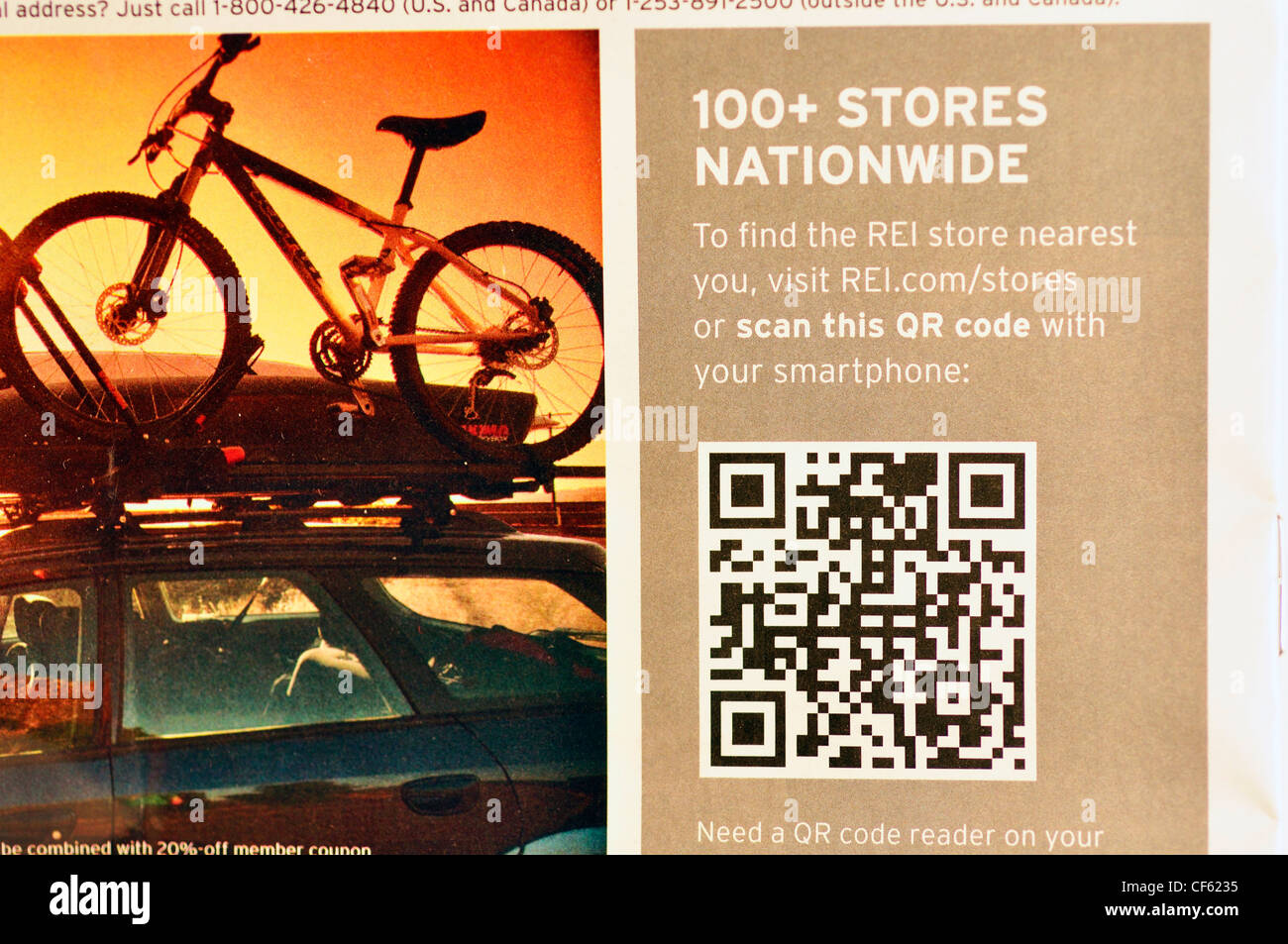 QR Quick Response code Stockfoto