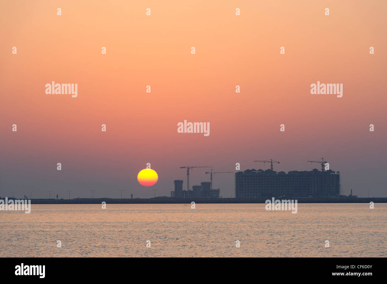 Öffentlicher Strand von Jumeirah in Dubai Stockfoto