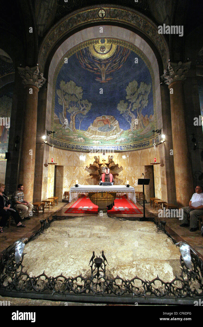 Basilika der Agonie, Kirche aller Nationen, Ölberg, Jerusalem, Israel Stockfoto