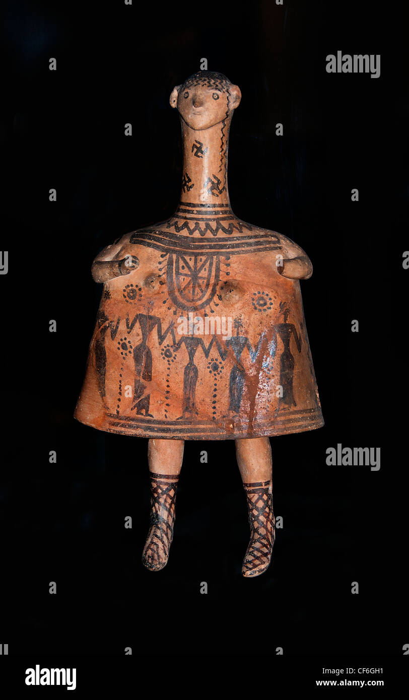 Idol Bell - Workshop thebanischen Gruppe von Oinochoai 700 v. Chr. Theben Ägypten ägyptische Stockfoto