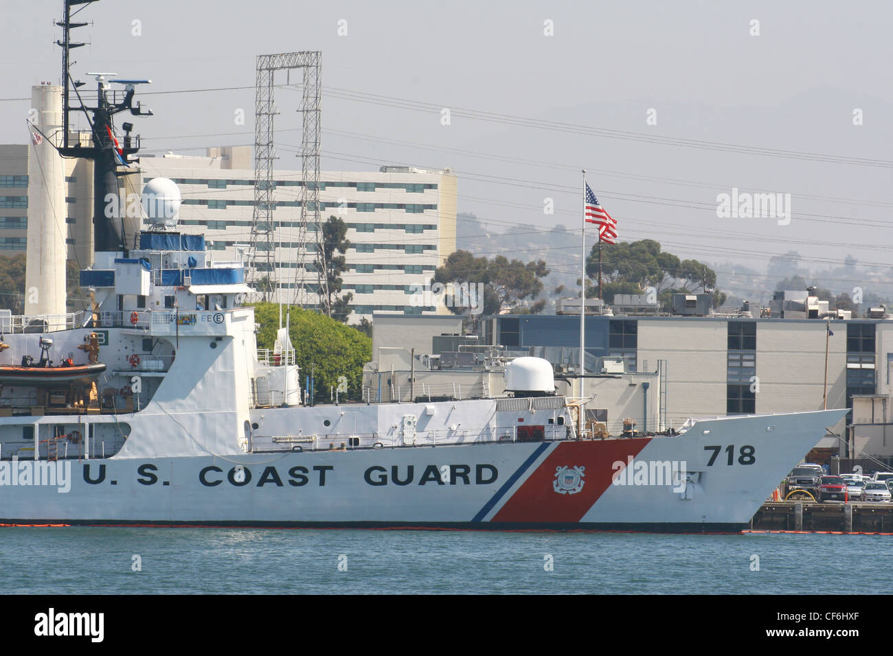 Bilder von San Diego, Kalifornien.  United States Coast Guard.  Naval Station Stockfoto