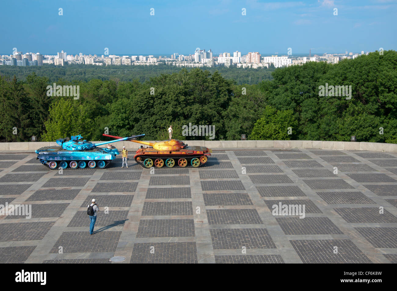 National Museum für die Geschichte des großen Vaterländischen Krieges 1941-1945, Kiew, Ukraine, Europa. Stockfoto
