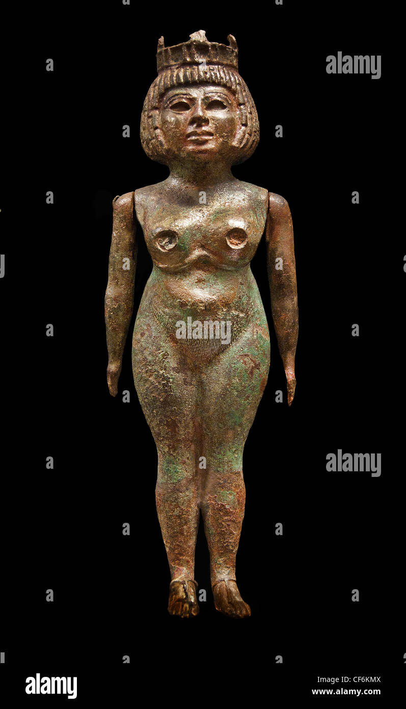 Frau mit vorgeformte Arme 25e Dynastie 715-656 v. Chr. Ägypten ägyptische Stockfoto
