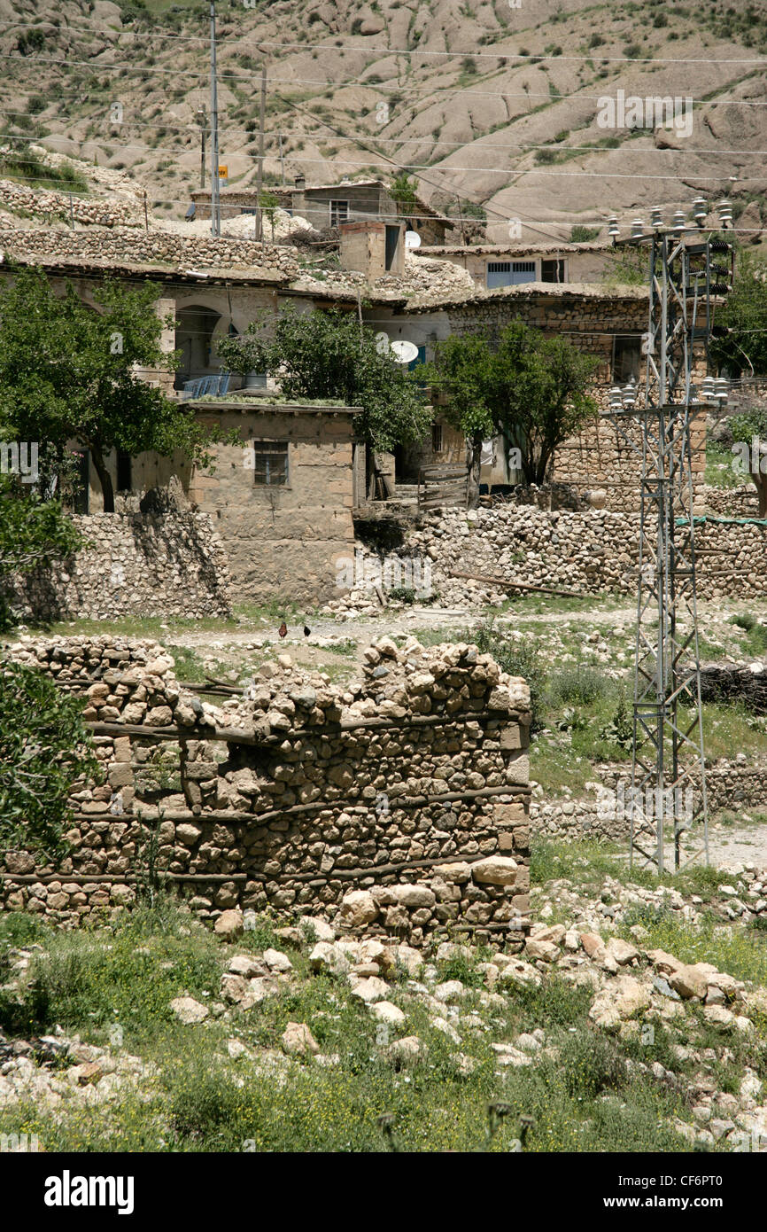Kocahisar Dorf, Schlafwagen Region, Adiyaman, Südosten der Türkei Stockfoto