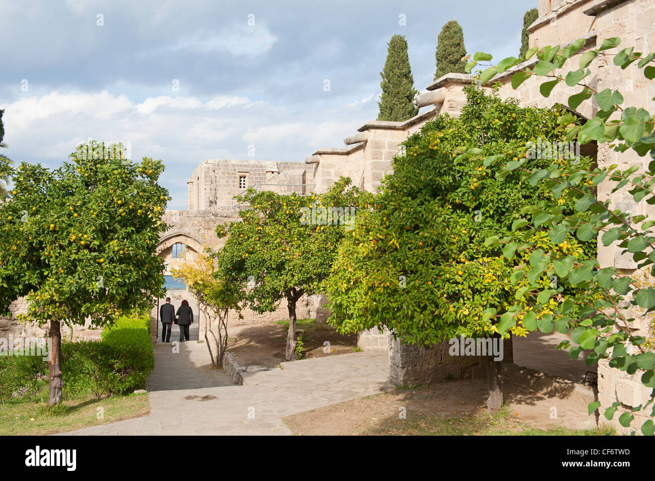 Abtei Bellapais, Zypern Stockfoto