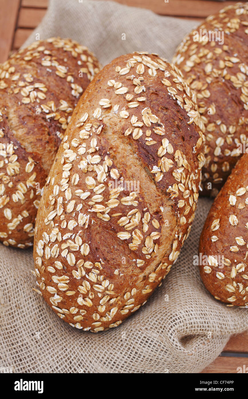 Traditionelle polnische Brot Brote, Polen Stockfoto