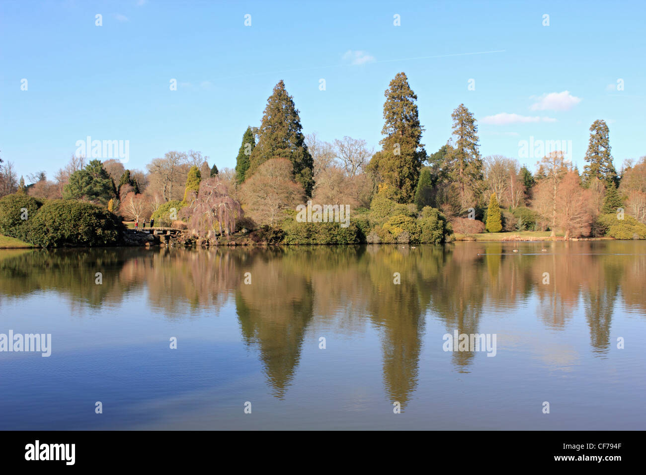 Sheffield Park Garten Sussex England UK Stockfoto