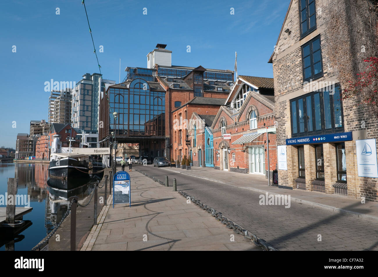 Gemeinsamen Quay In Ipswich Waterfront Ipswich Suffolk Uk Stockfotografie Alamy