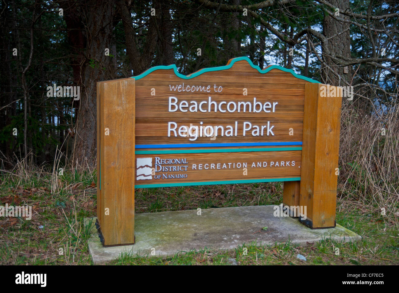 Beachcomber Regionalpark in Craig Bay, Parksville Vancouver Island. Britisch-Kolumbien. Kanada.   SCO 8067 Stockfoto