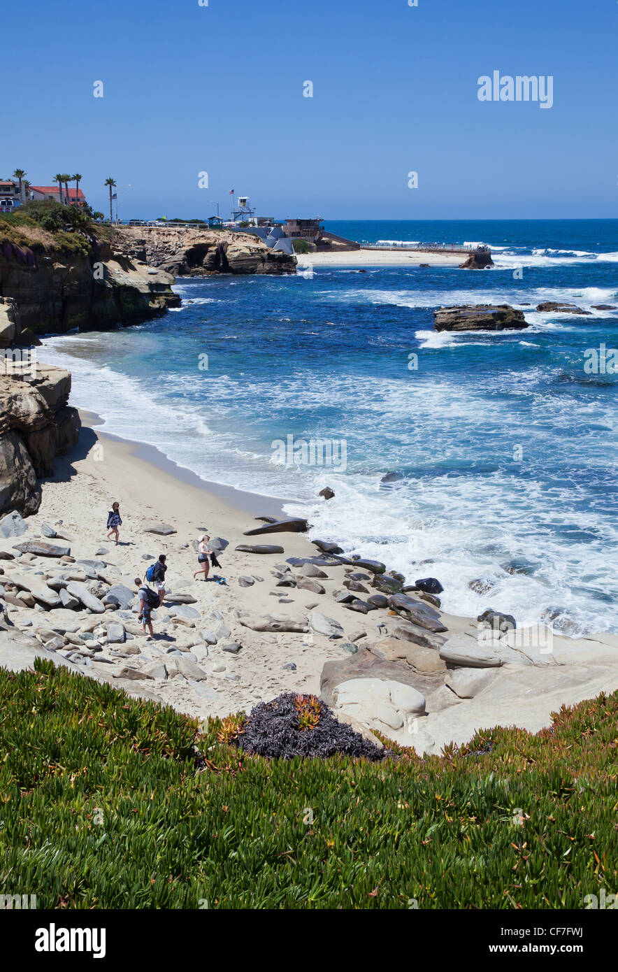 USA, California, San Diego, Meer Stockfoto
