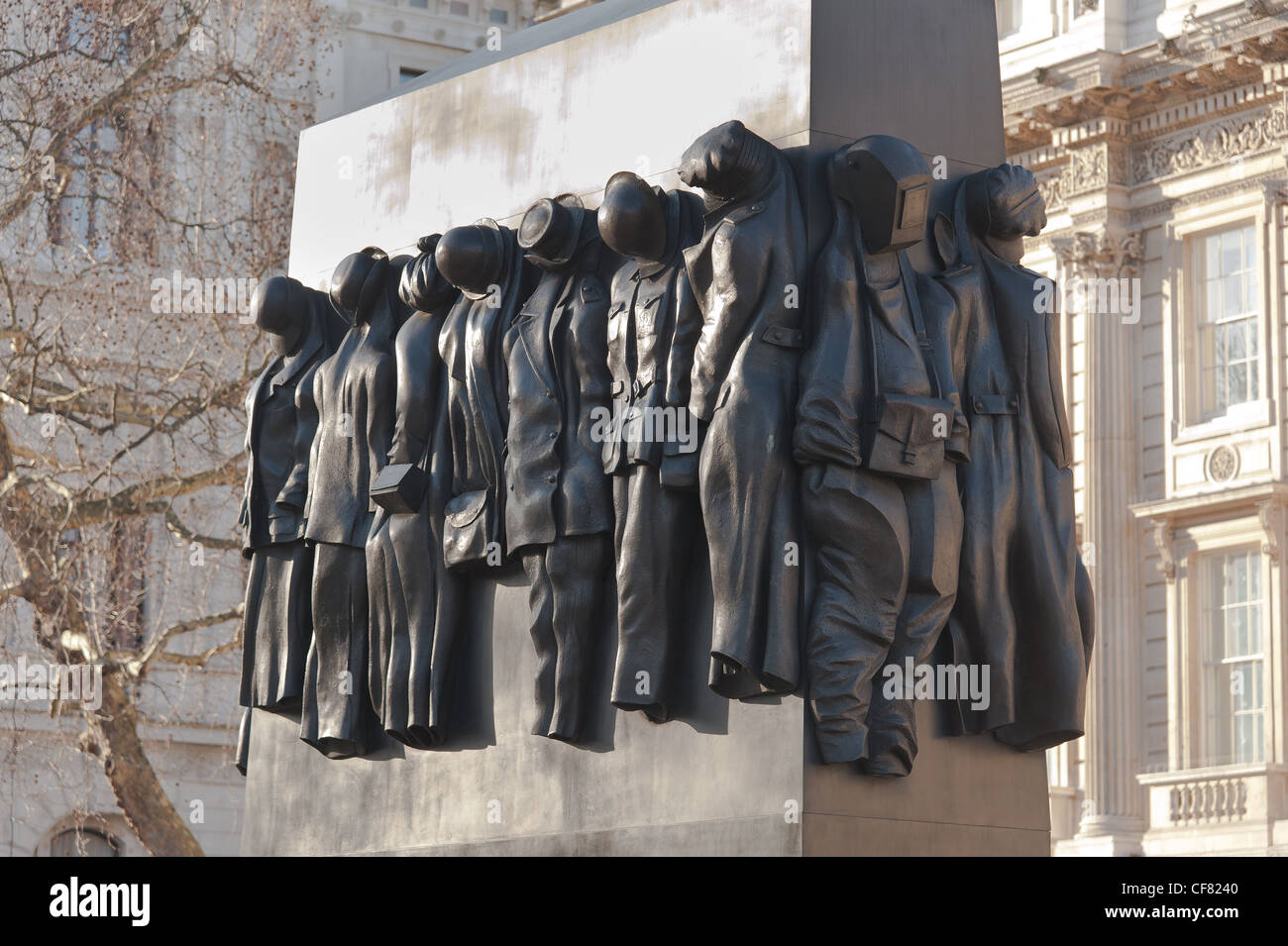 Die Frauen des zweiten Weltkriegs 2-Denkmal Stockfoto