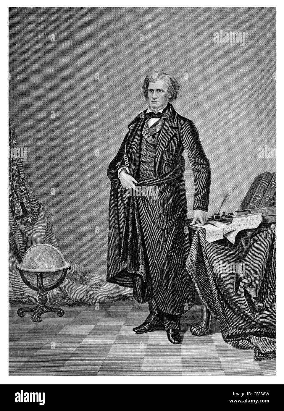 John Caldwell Calhoun (1782-1850) 7. Vizepräsident der USA (1825-1832). Stockfoto