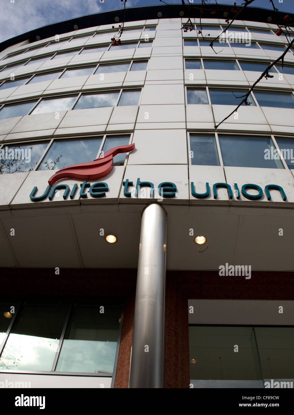 Zentrale in London von Unite der Union Holborn Stockfoto