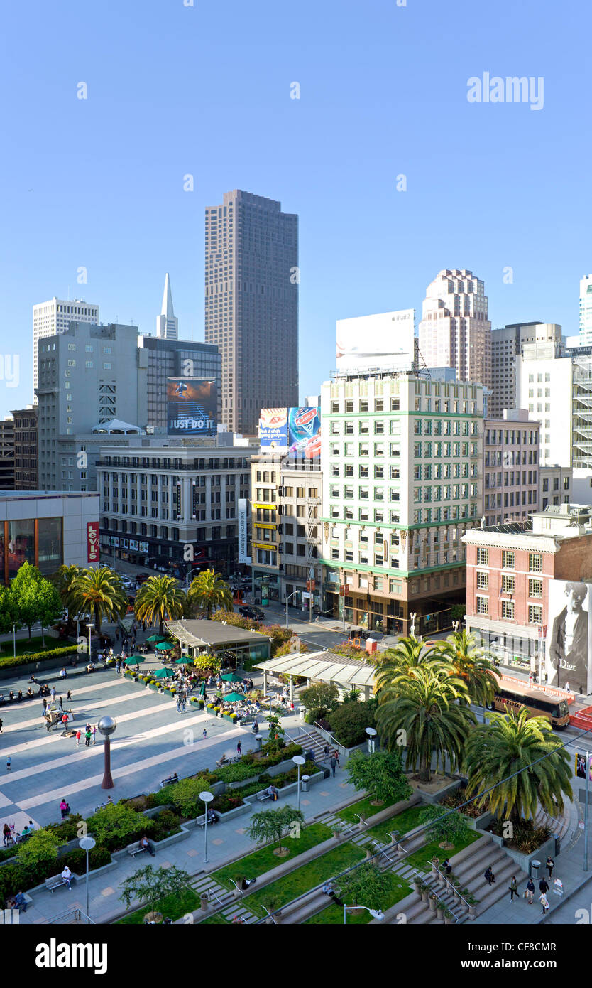 USA, California, San Francisco, downtown, Union square Stockfoto