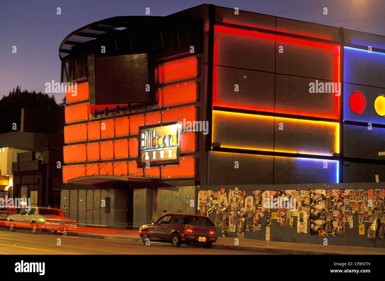 Nacht Club Sunset Strip Sunset Boulevard Hollywood Los Angeles Usa Usa Amerika Neon Club Nachtleben Veranstaltungsort B Stockfotografie Alamy
