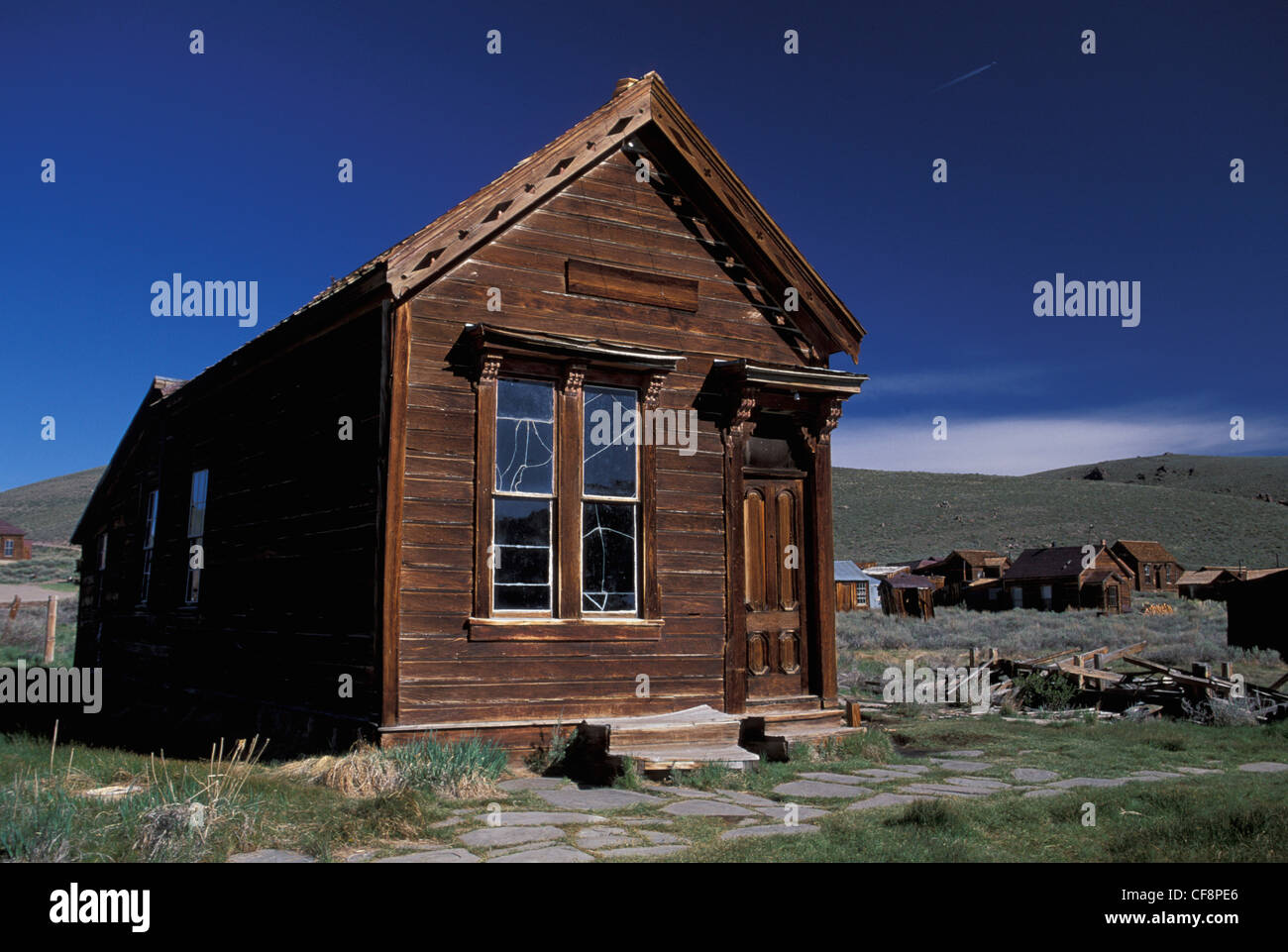 Bodie State Historical Park, Kalifornien, USA, Amerika, heiß, Haus, Holz Stockfoto