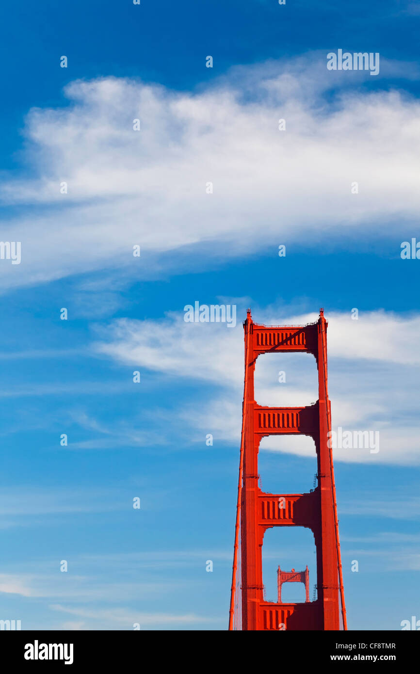 Golden Gate Bridge, San Francisco, California, Vereinigte Staaten von Amerika Stockfoto