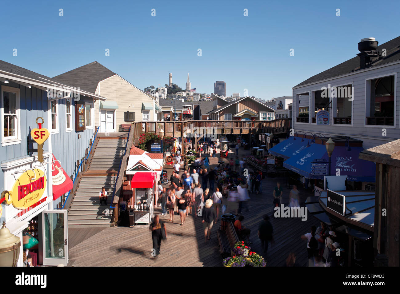 Fishermans Wharf, San Francisco, Kalifornien, USA Stockfoto