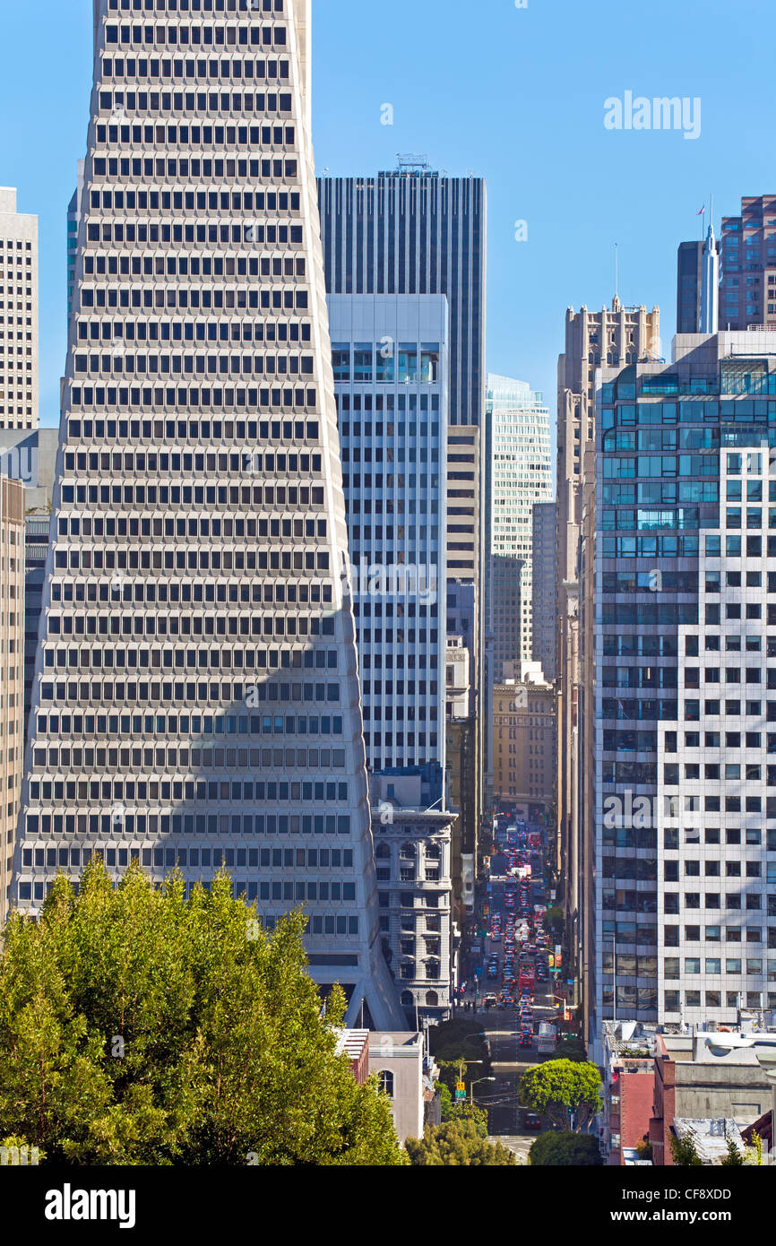 Transamerica Building, San Francisco, Kalifornien, USA Stockfoto