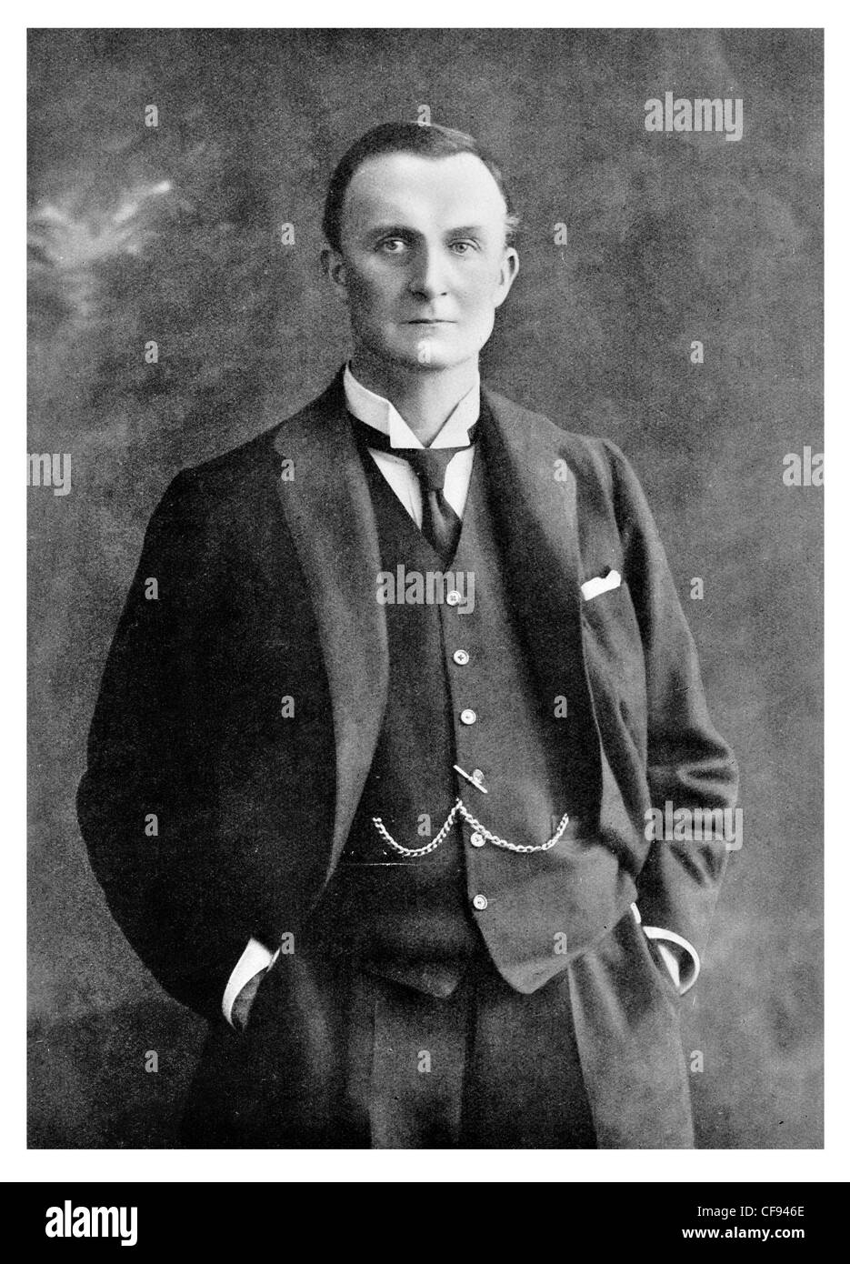 Sir Edward Grey 1st Viscount Grey der britischen Liberalen Fallodon 1862 1933 Staatsmann Außenminister Ambassador House Of Lords Stockfoto