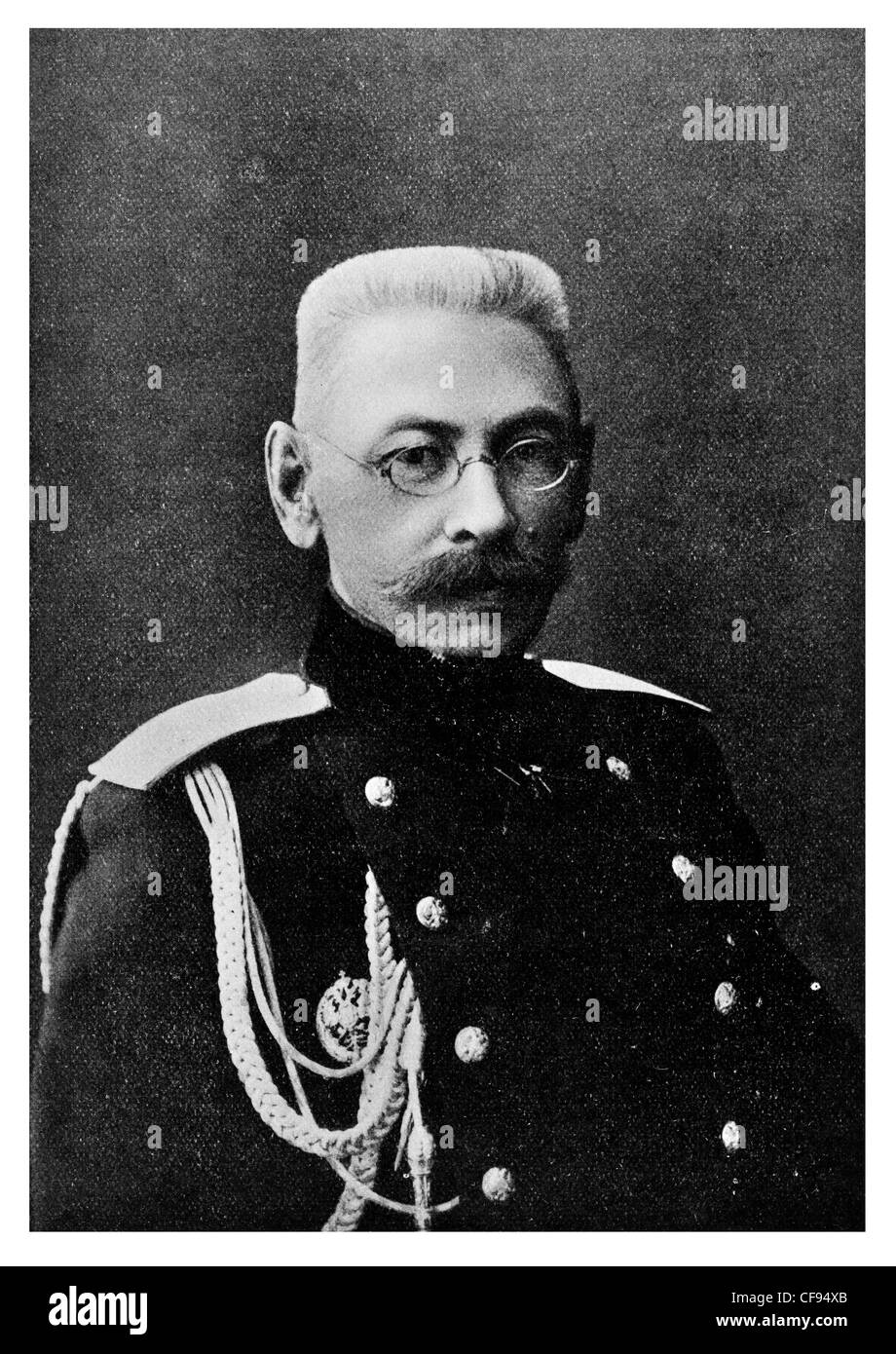 General Nicholas Ruzsky Russisch 8. Armee Stockfoto