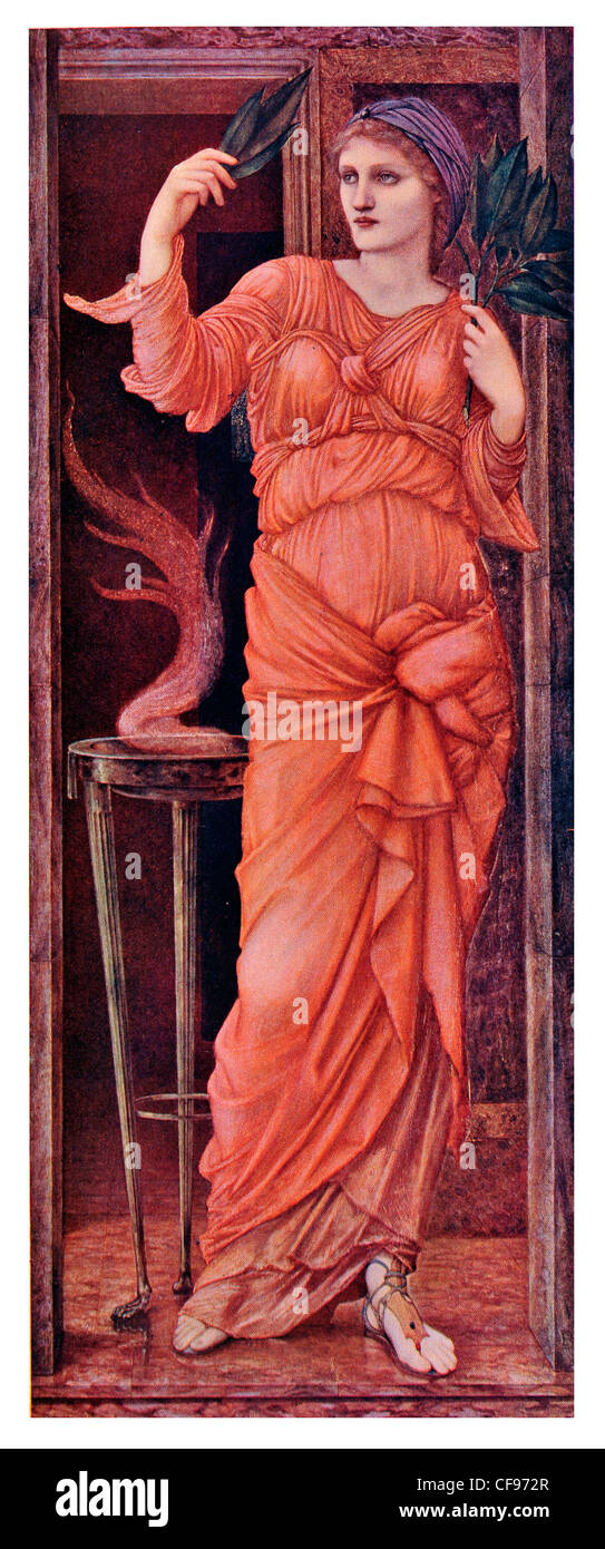 Sibylla Delphica von Sir Edward Burne-Jones Stockfoto