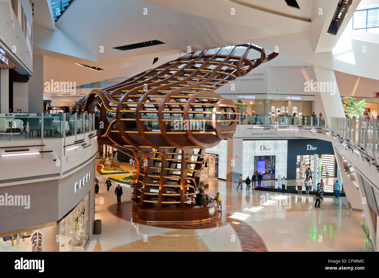 Kristalle-Luxus-Shopping-Mall at CityCenter, Paradies, Las Vegas Strip, USA  Stockfotografie - Alamy