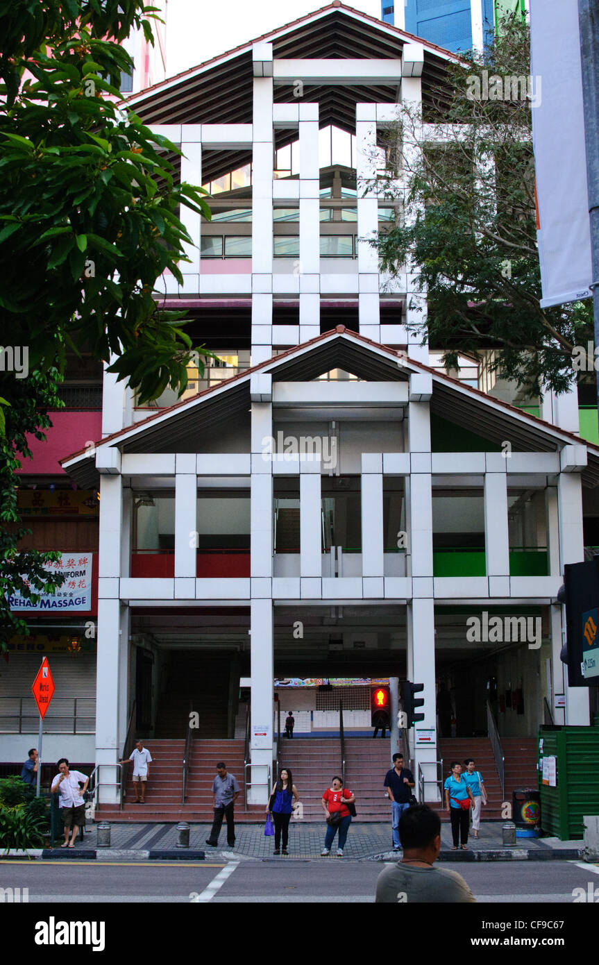 Rochor Road, Singapur. Stockfoto