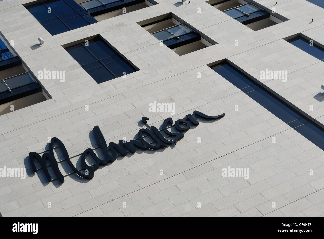 Malmaison Hotel in Princes Dock, Liverpool. Stockfoto