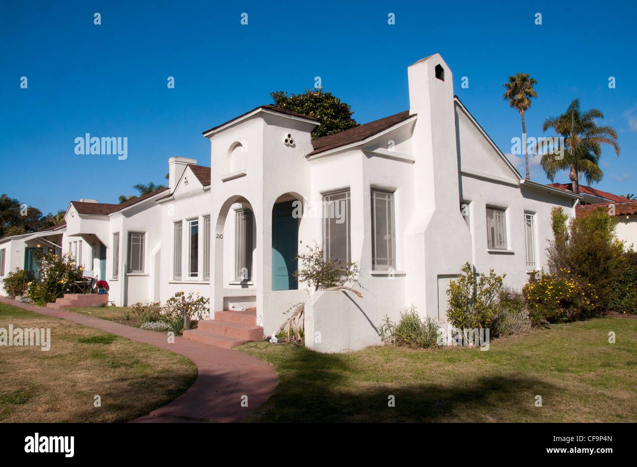 California-Stilhaus Stockfoto