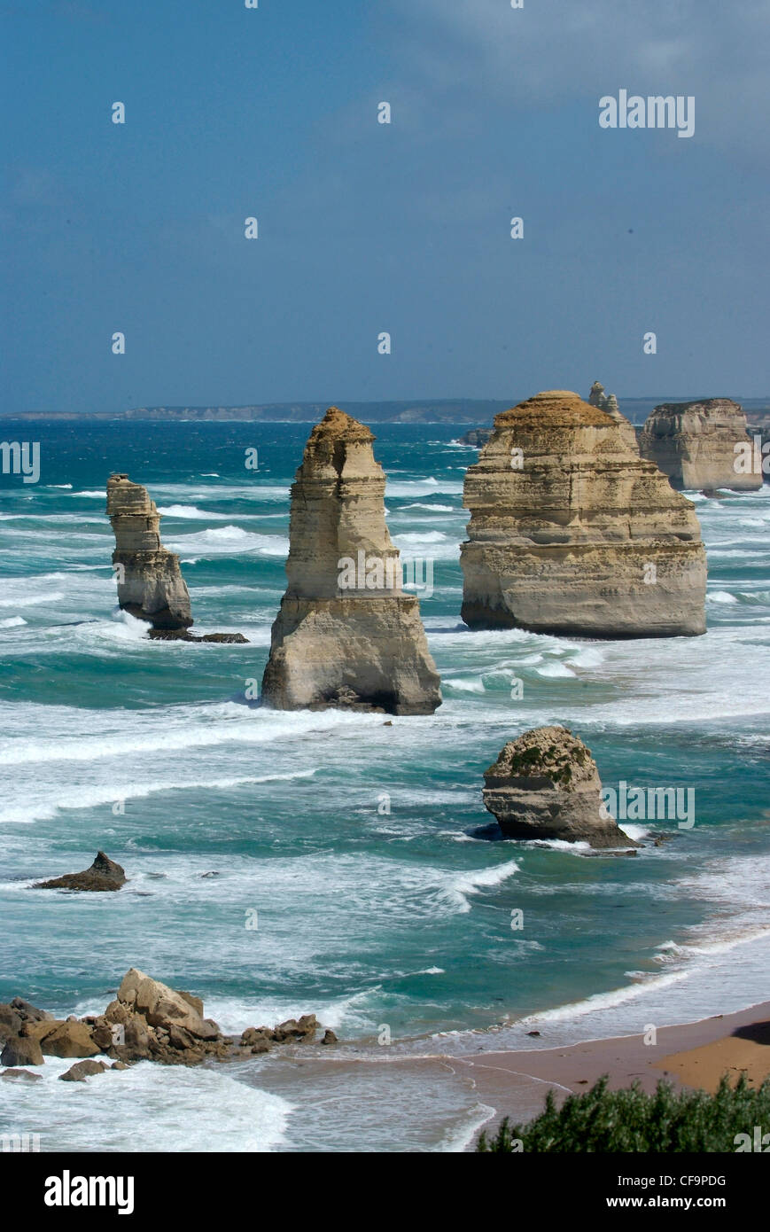 Australien, Victoria, Great Ocean Road, Port Campbell Nationalpark, die zwölf Apostel Stockfoto