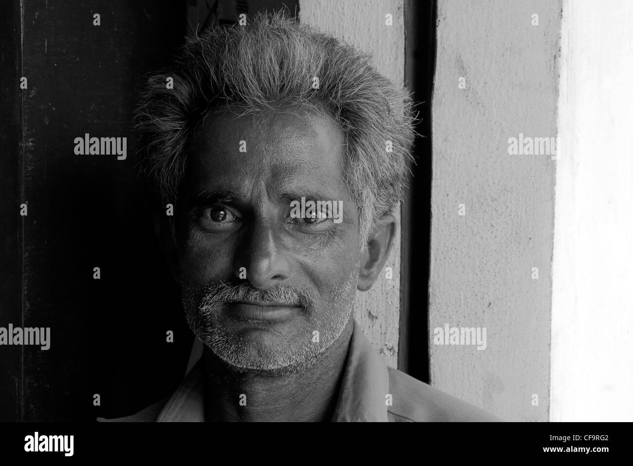 Porträt der Modellbauer, Kottapalli Andhra Pradesh Stockfoto