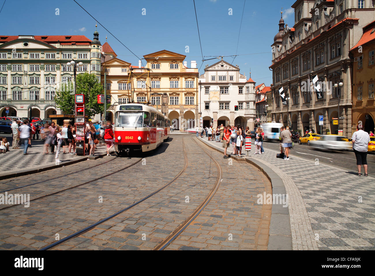 Mala Strana, Prag, Tschechische Republik Stockfoto