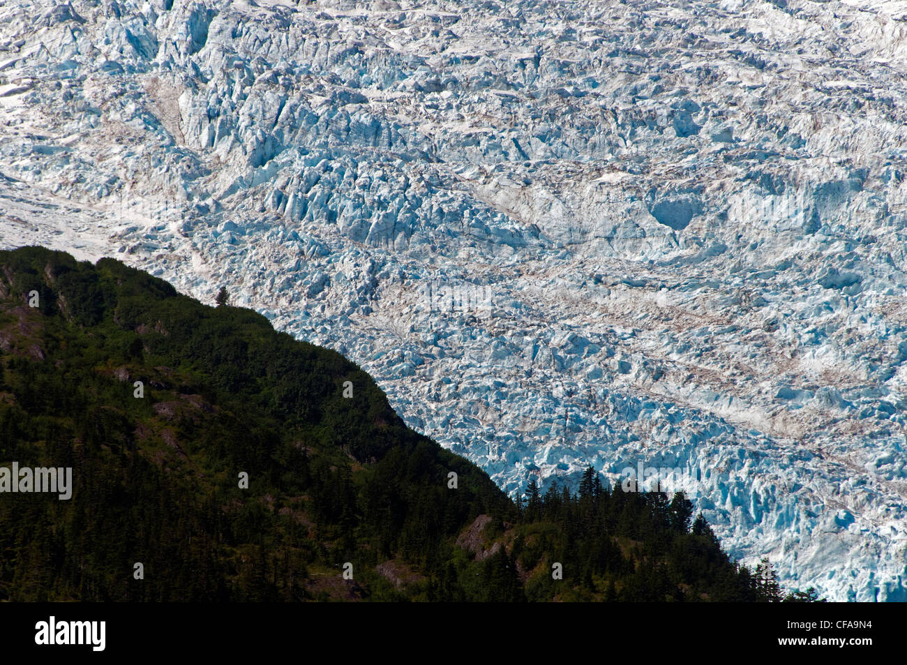 Blackstone Glacier, Blackstone Bay, Prince William Sound, Alaska, Eis, USA, Gletscher Stockfoto