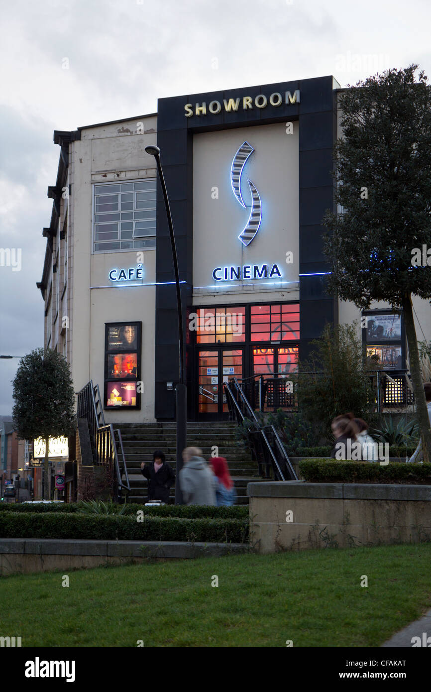 Das Showroom-Kino ist eine unabhängige Arthouse-Kino in Sheffield, England. Stockfoto