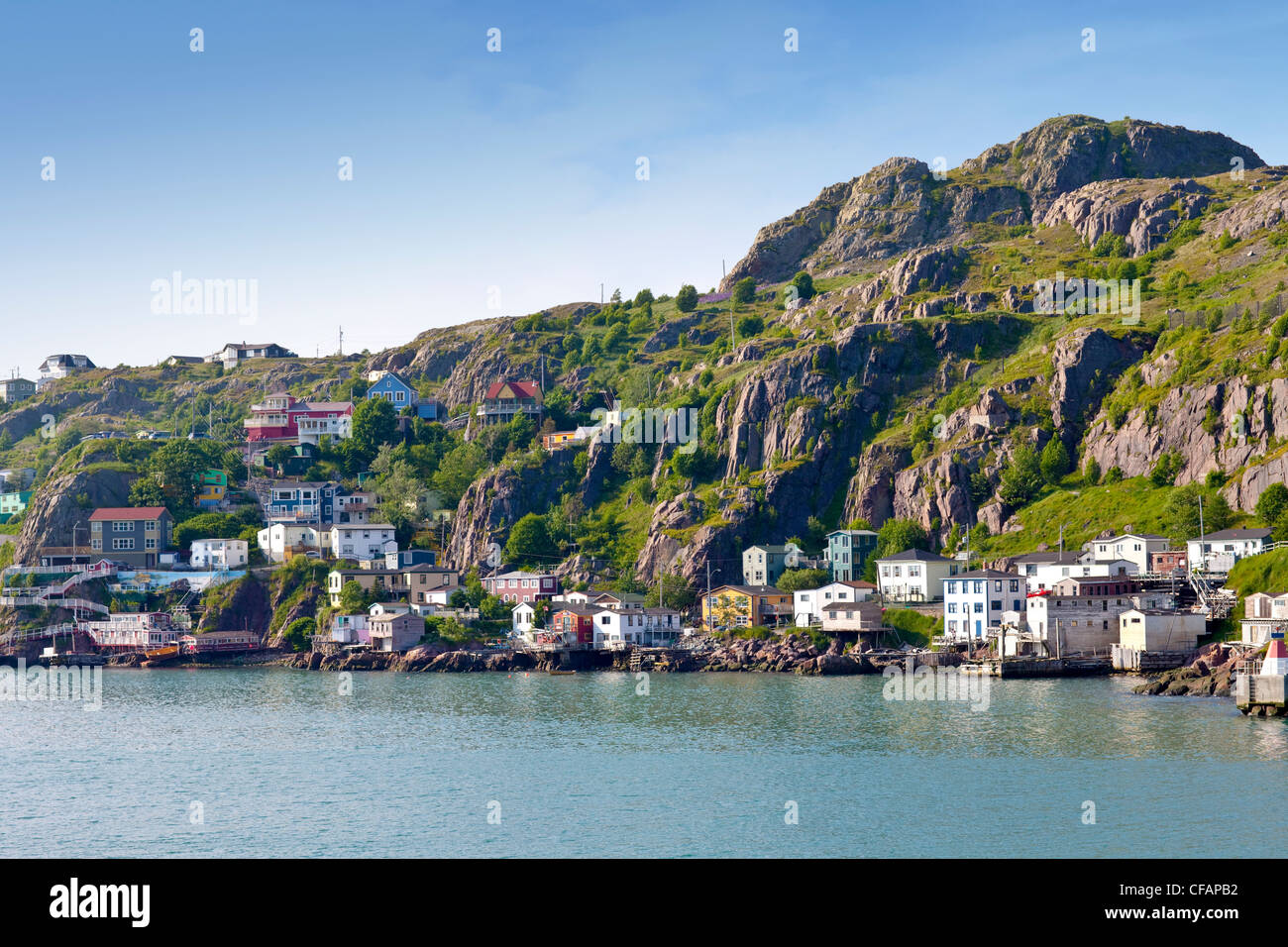 Die Batterie, St. John's Harbour, Neufundland und Labrador, Kanada. Stockfoto