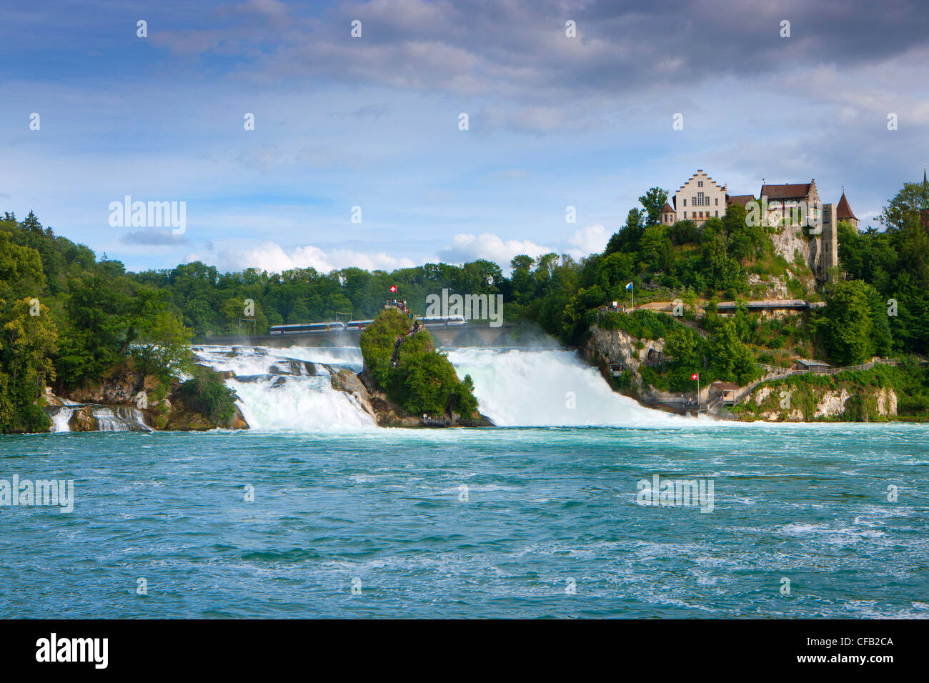 Rheinfall, Schweiz, Kanton Schaffhausen, Kanton Zürich ...