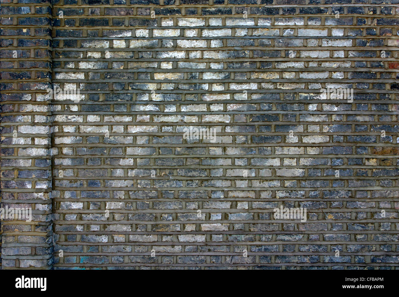 Graffiti, Anarchie Zeichen auf den Straßen von London Stockfoto