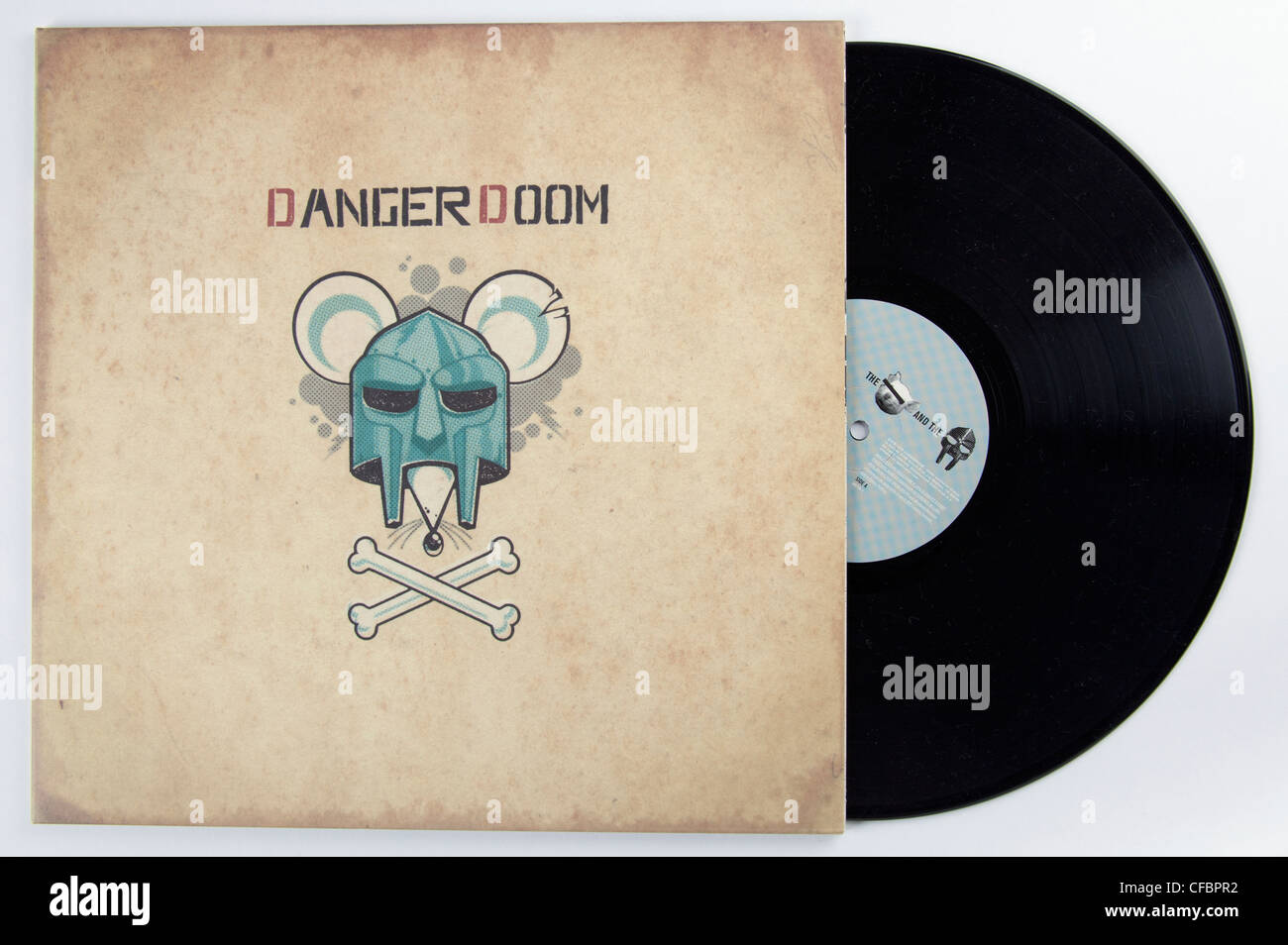 Gefahr-Doom, die Maus und die Maske album Stockfoto