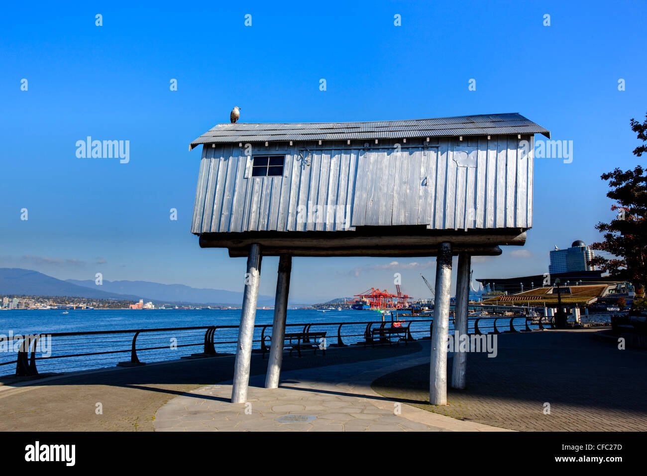 Der Licht-Künstler Liz Magor halb so groß Stockfoto